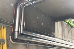Pipe Insulation with Stainless Steel Sheathing 1